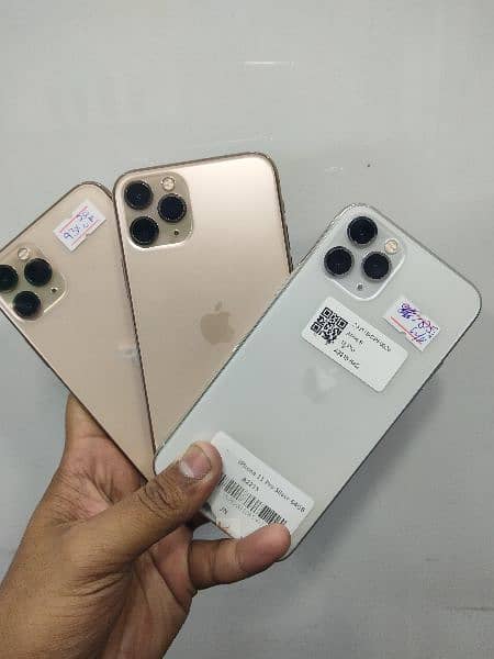 iphone 11 pro PTA approved 256GB,64 GB 4