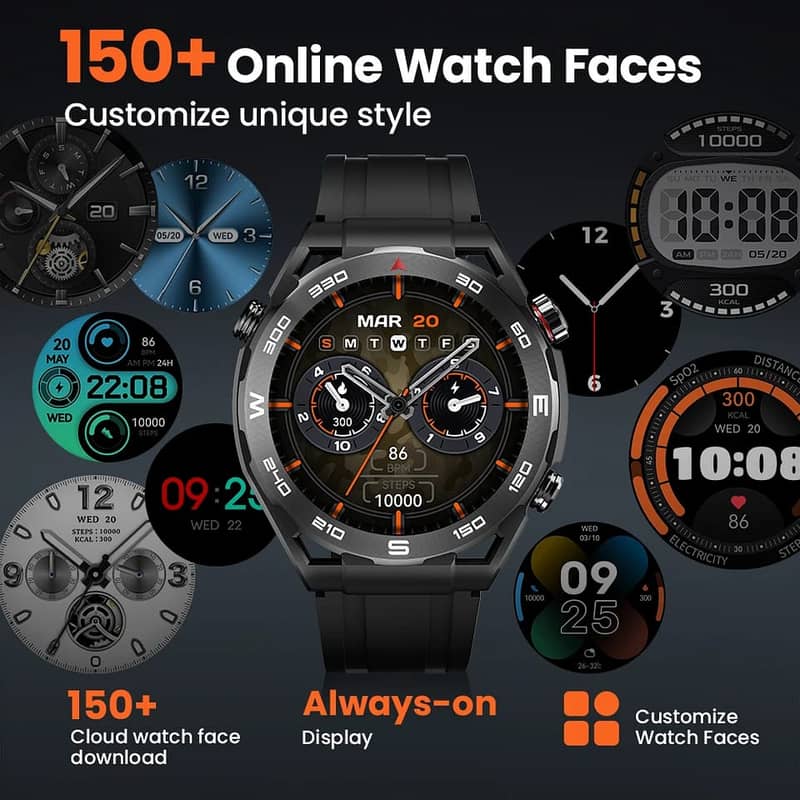 Huylo watch R8 BOX PACK/ SMART WATCHES AVAILABLE 2