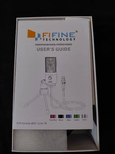 Fifine USB Microphone 4