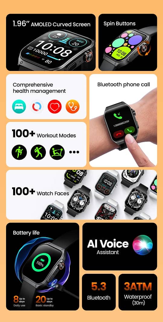 Haylou watch s8 /ALL SMART WATCHES AVAILABLE 4