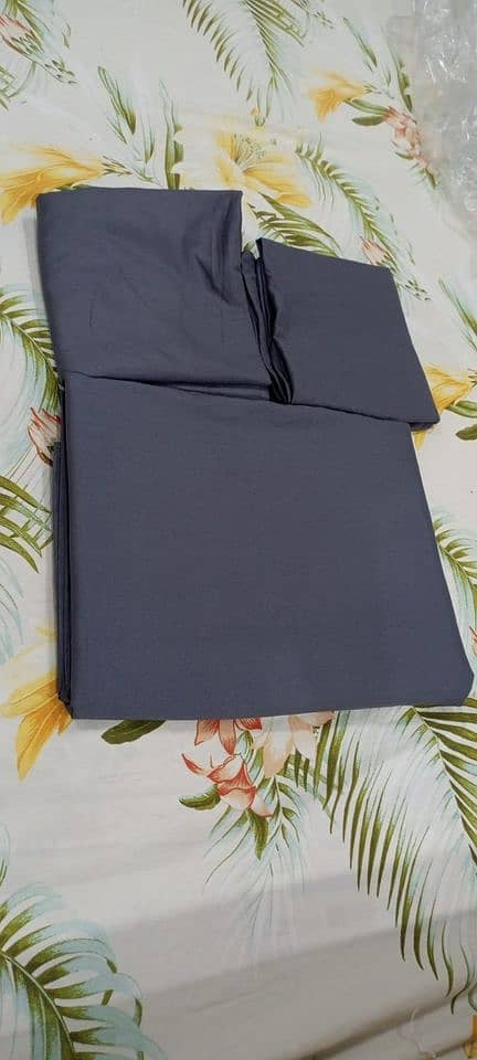 Bed Sheet with 2 Pillow Covers - King Size 78 x 80 5