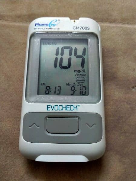 Evocheck Glucometer 3