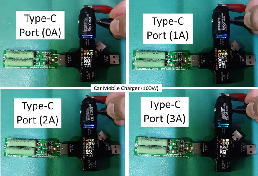 Type-C & USB Tester - DC Digital Volt/Current Meter for Mobile Powers 14