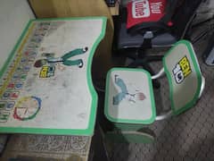 Kids table and chair for sale 0