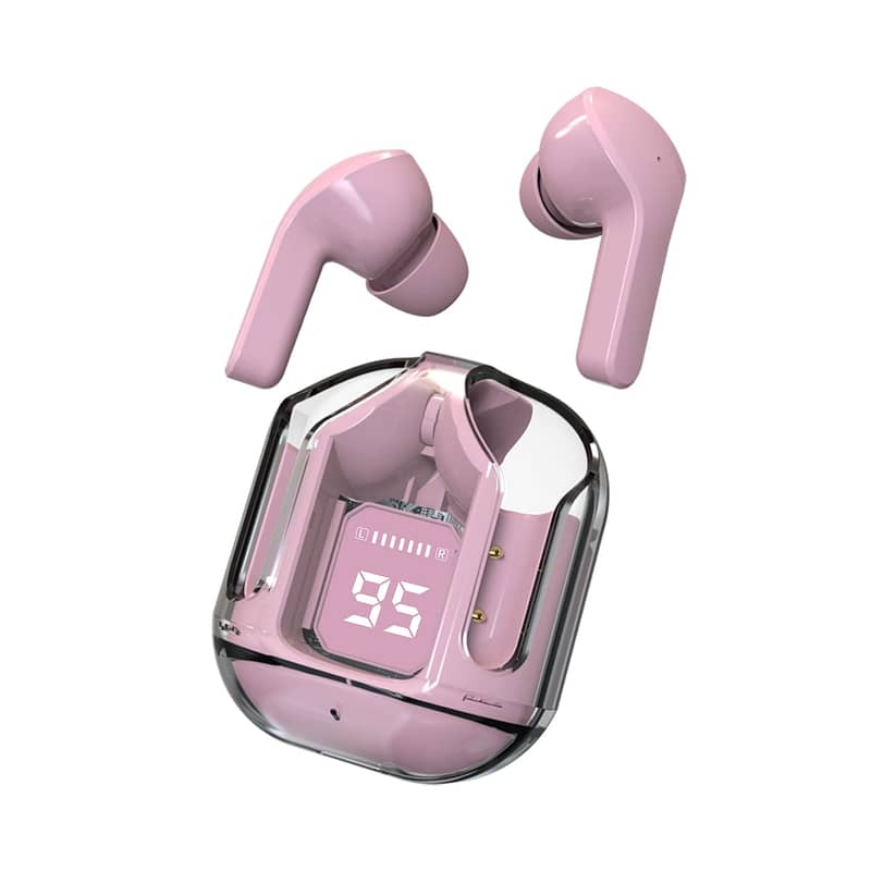Original Wireless Earbuds Bluetooth Earphone Transparent HIFI Headphon 4