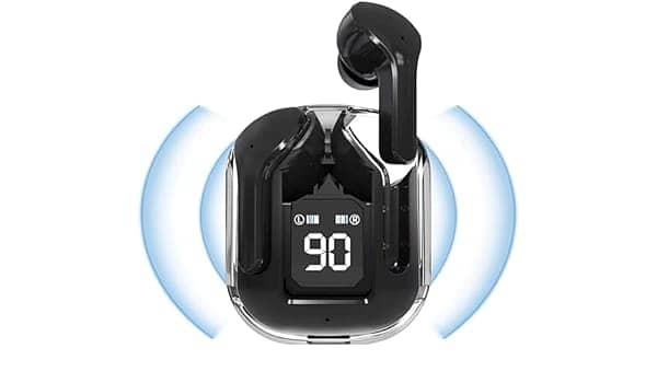 Original Wireless Earbuds Bluetooth Earphone Transparent HIFI Headphon 9