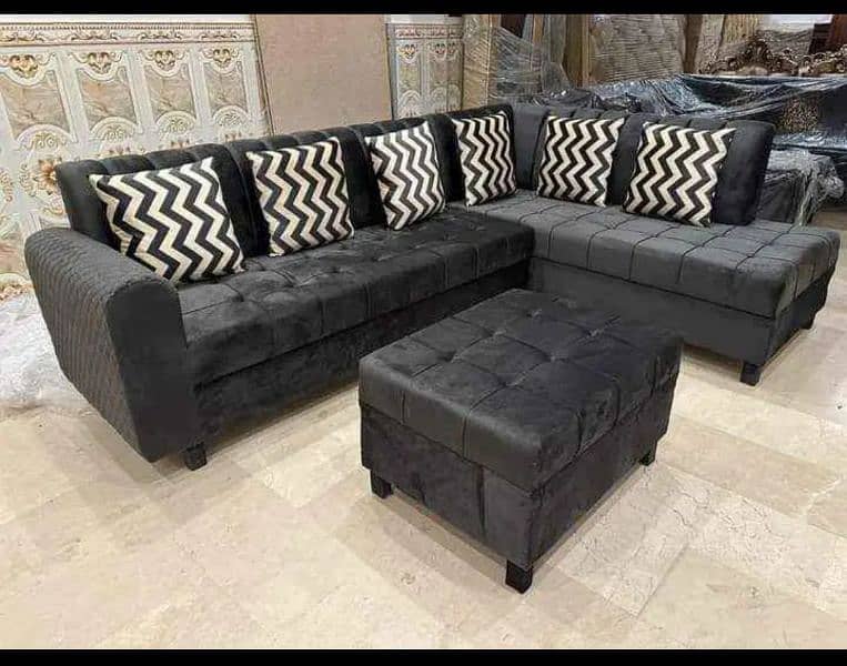 LIFE TIME QUALITY L SHAPE SOFAS SET ON WHOLE SALE PRICES ONLY 29999 4