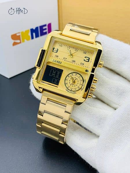 Original skmei three times watch 1 year officiall warranty 0