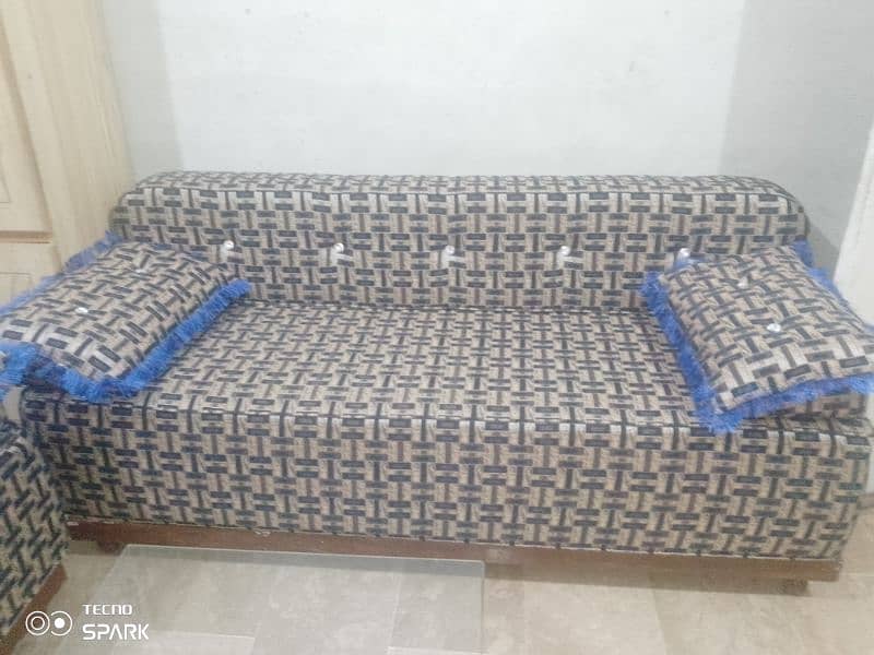 2 Sofa com bed for sale 1