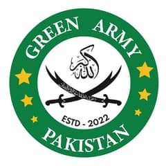 need a graphic designer for green army Pakistan officially