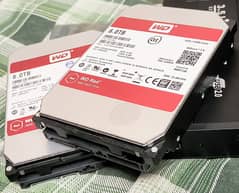 WD RED 6.0TB (64MB/7200RPM) 3.5″ SATA 6GBPS NASWARE 3.0 HDD (01.2018)!