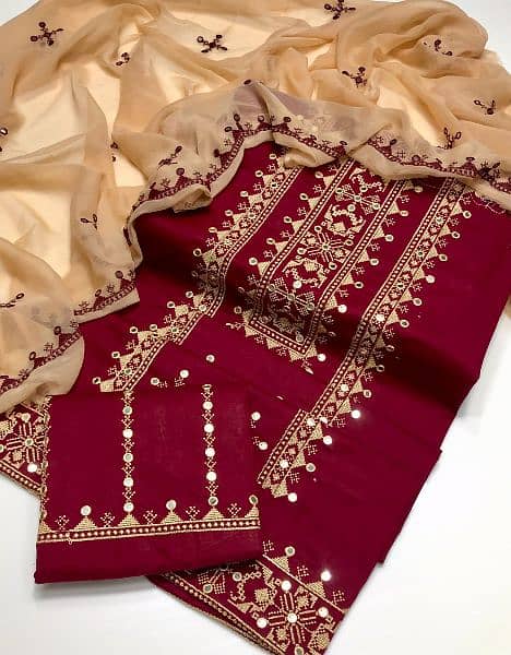Eid Dress Cotton Suit , New Eid Dress Design For Girls And Ladies 6