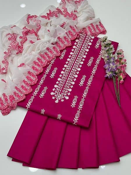 Eid Dress Cotton Suit , New Eid Dress Design For Girls And Ladies 8