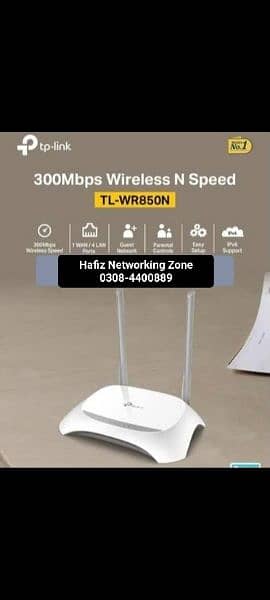 Tp-Link TL-WR840N 300MBps 4in1 Wireless Router 2 Antena Super Fast 3