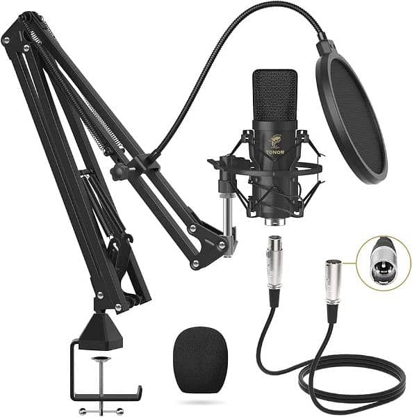 Toner XLR tc20 condenser microphone and toner usb Gaming Microphone 3