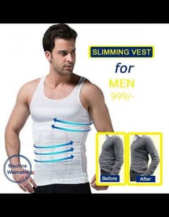 Slim n Lift Body Shaper For Men Nylon Slimming Body Vest 0