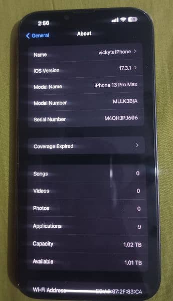 iphone 13 pro max 1 TB 3