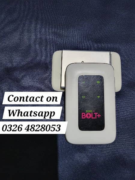 Unlocked Zong 4G Device|jazz|cctv|Contact on Whatsapp 0326 4828053. 0