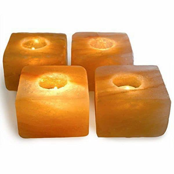 Candle Salt Lamps (Assorted) with Home delivery Service 5