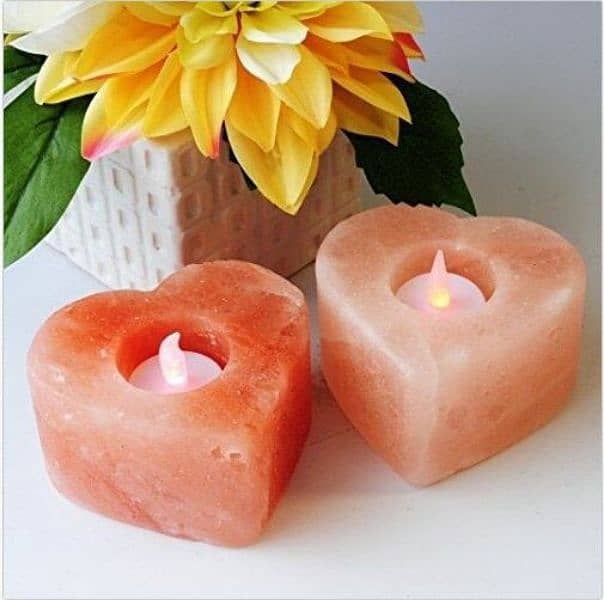Candle Salt Lamps (Assorted) with Home delivery Service 6