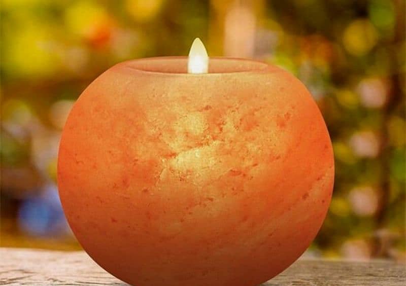 Candle Salt Lamps (Assorted) with Home delivery Service 7