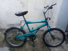 Great bicycle in blue colour