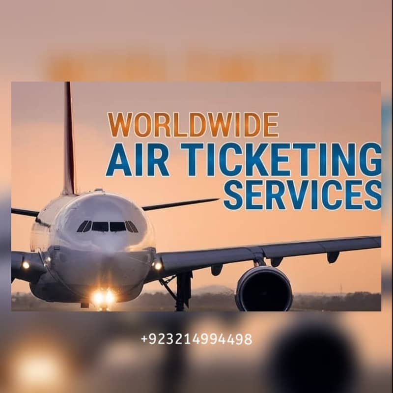 Air Ticketing Services/Travel Booking/Umrah pkgz services 1