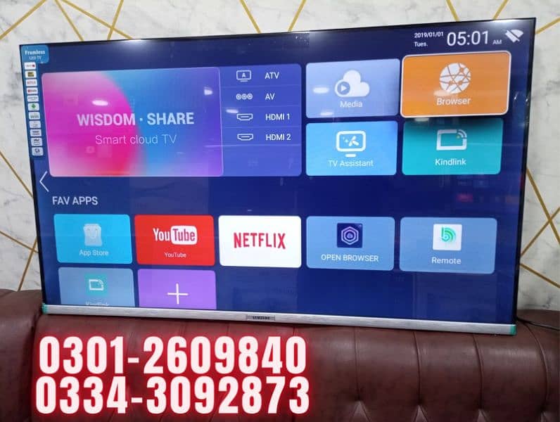 32 INCH SMART LED TV ANDROID WITH WOOFER SOUND AMOLED SCREEN 1