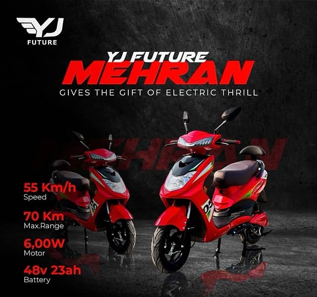 YJ Future Electric Scooty Mehran 3