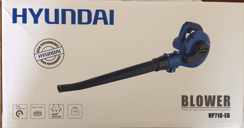 Hyundai 2 In 1 - Vacuum Cleaner And Aspirator Dust Blower - HP710-EB 0