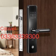 Fingerprint Face Door lock Handle & Electric magnetic access control
