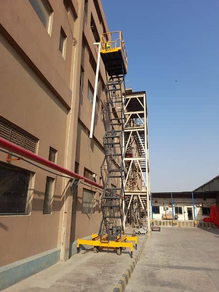 Scissor Lift For Rent on Daily basis & Monthly Basis in All Pakistan 1