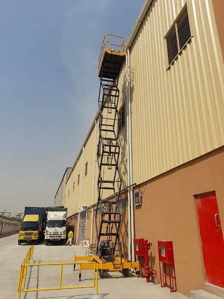 Scissor Lift For Rent on Daily basis & Monthly Basis in All Pakistan 2