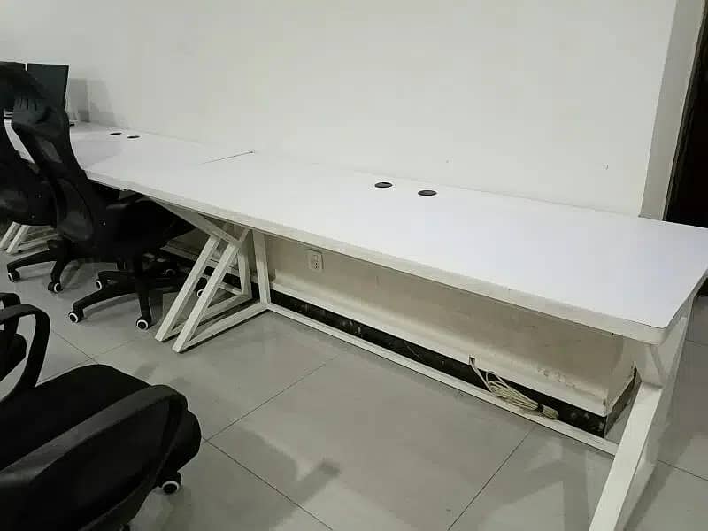 workstation Table Co workspace Table & Chairs ( 8000 Per Seat ) 7