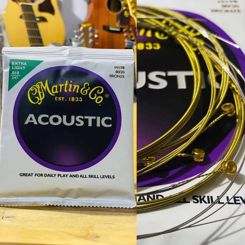 Strings for Guitars Strings D'addrio Martin Elixir Ziko all acessories 11