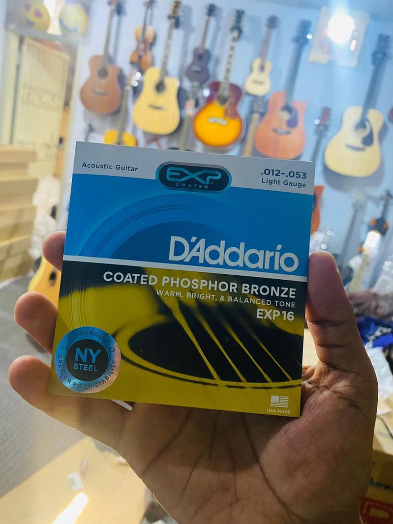 Strings for Guitars Strings D'addrio Martin Elixir Ziko all acessories 14