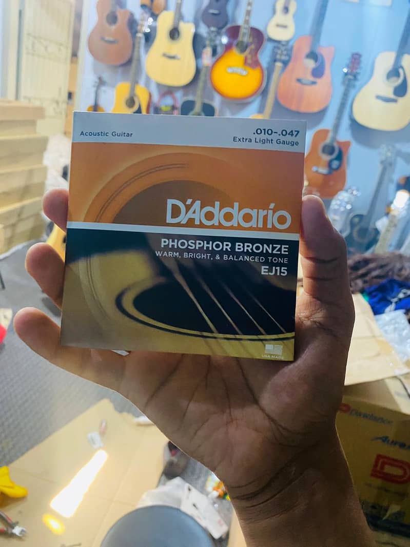 Strings for Guitars Strings D'addrio Martin Elixir Ziko all acessories 15