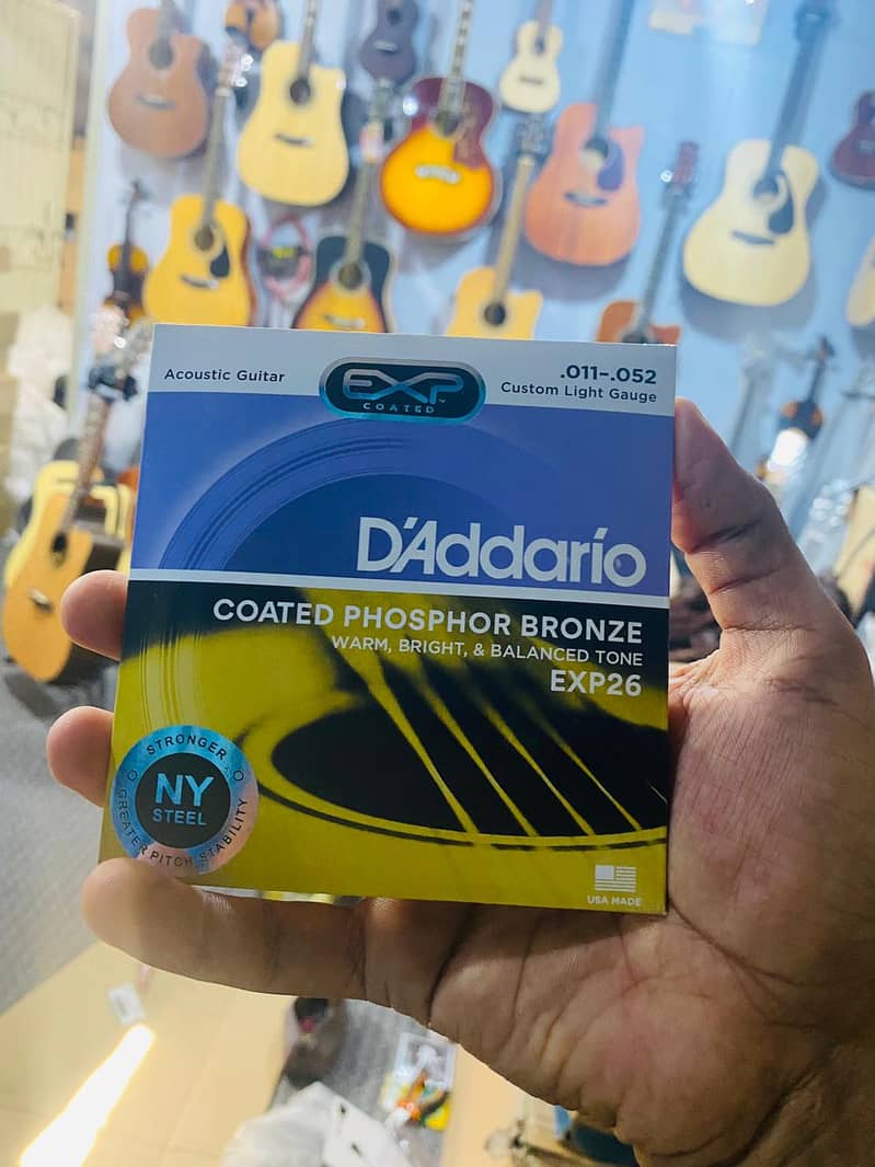 Strings for Guitars Strings D'addrio Martin Elixir Ziko all acessories 16