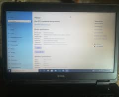 Dell laptop 8Gb ram 500 Gb storage 6 hours battery.