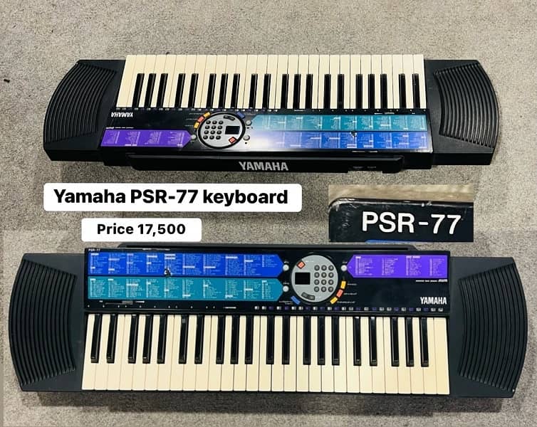 Yamaha PSR-740 Keyboard with India’s tones Yamaha  Korg Roland Casio 18