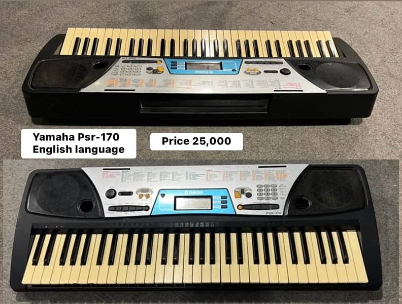 Casio keyboard WK-220 piano Yamaha  Korg Roland Casio kawai M-audio 8