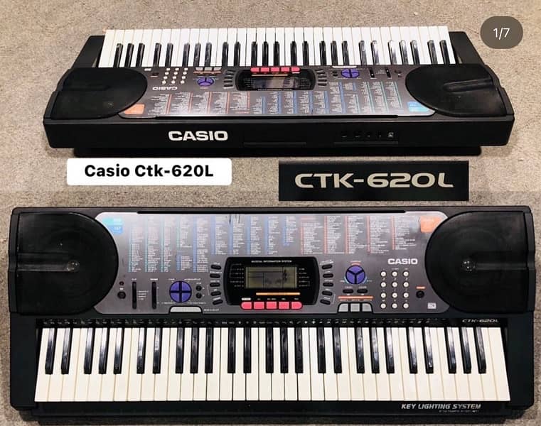 Casio keyboard WK-220 piano Yamaha  Korg Roland Casio kawai M-audio 12