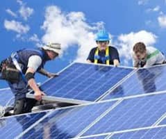 Solar Panels Install fitting service