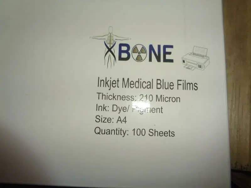 XBone Inkjet Medical X-ray films and Canon Epson Printer 9