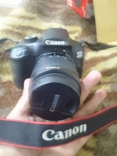 Canon 4000 D with 2 batteries charger and  11-55 lens with box 0