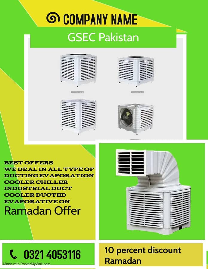 Duct Cooler Ducted Evaporative|Ducting in pakistan 0