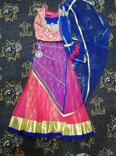 Beautiful Girl lahnga saree style