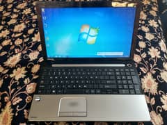 Toshiba Laptop with big crystal clear screen and full size keyboard