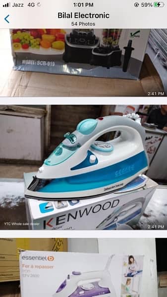 kenwood steam iron 0