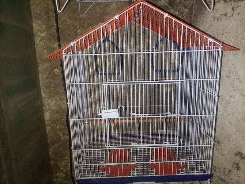 Fancy Cage || Fodable Bird cage || Normal size ca 1